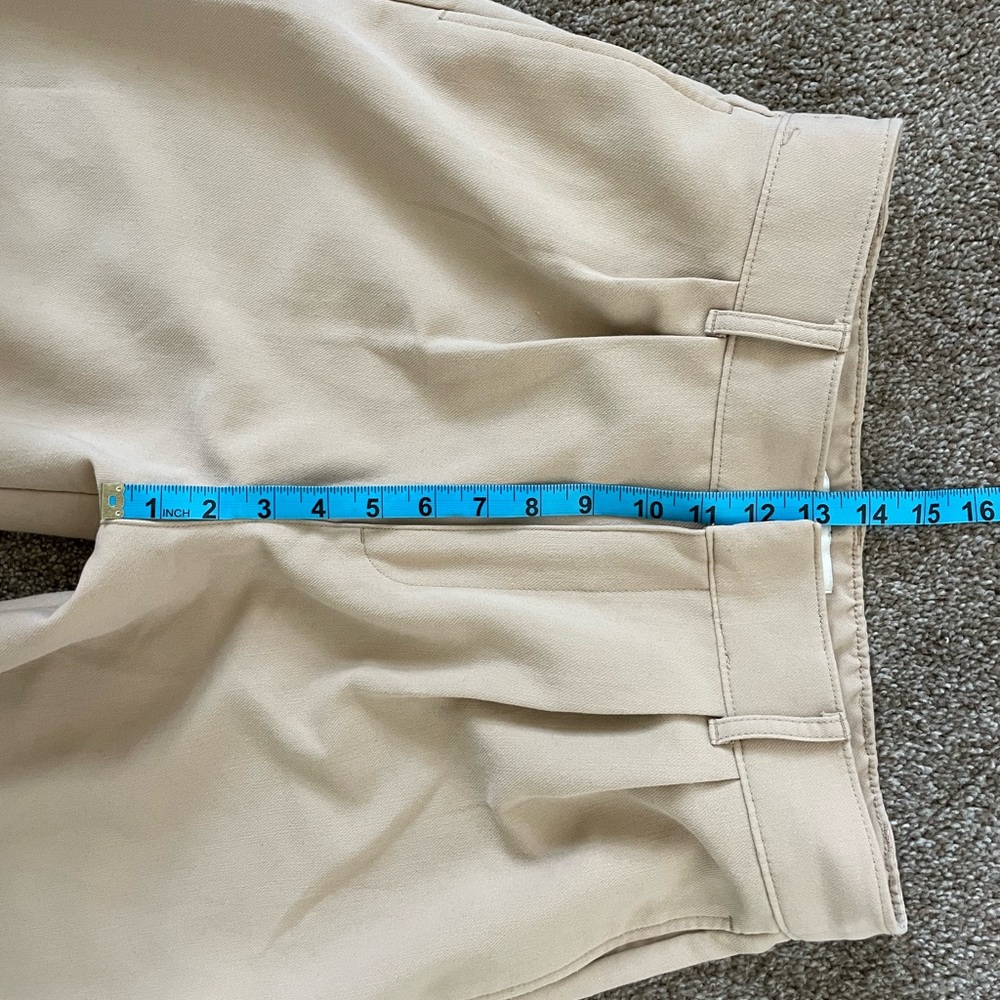 Abercrombie & Fitch Women's Wide Leg Trousers in Beige - Picture 7 of 11